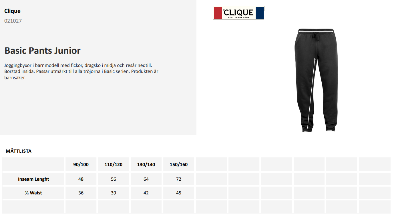 Basic Pants Jr - 2
