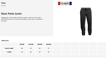 Basic Pants Jr