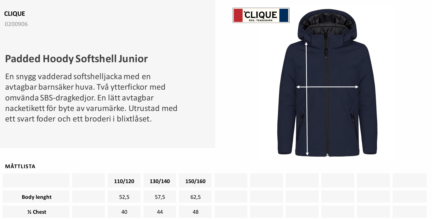 Vadderad softshell Jr - 2