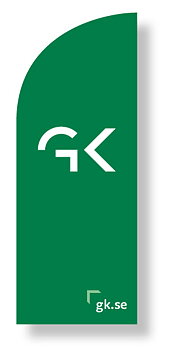 Beachflagga grön 
