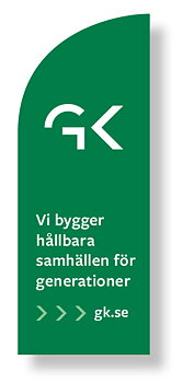 Beachflagga grön 