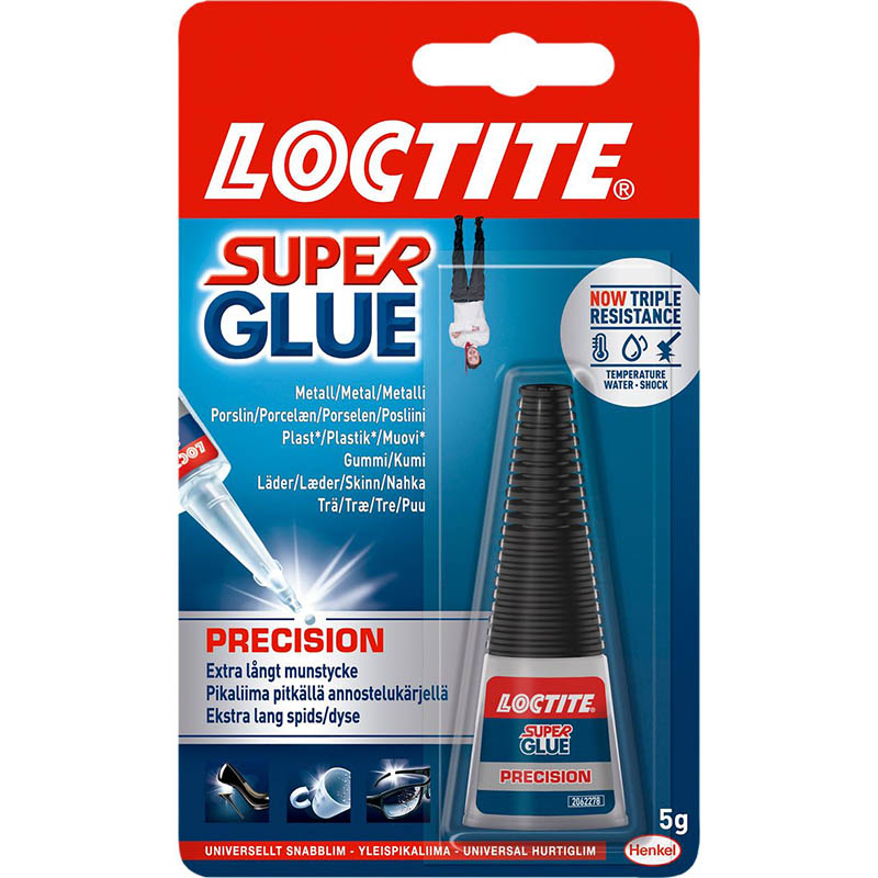 Snabblim Loctite Precision 5g Super Glue
