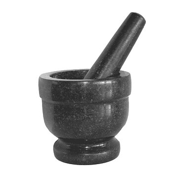 Mortel granit 0,3 l. Ø 12cm. H 11cm. 