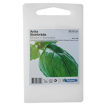 Skärbräda plast 250 x 150x7 mm