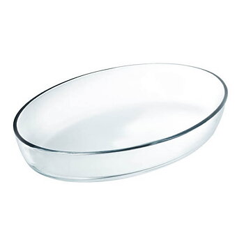 Form glas oval 2,4 liter