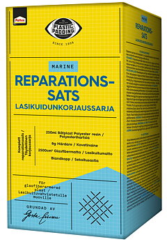 Reparationssats 250ml båtplast Plastic Padding