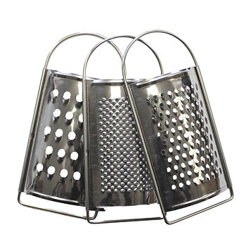Mandeljärn 3-pack rostfritt 