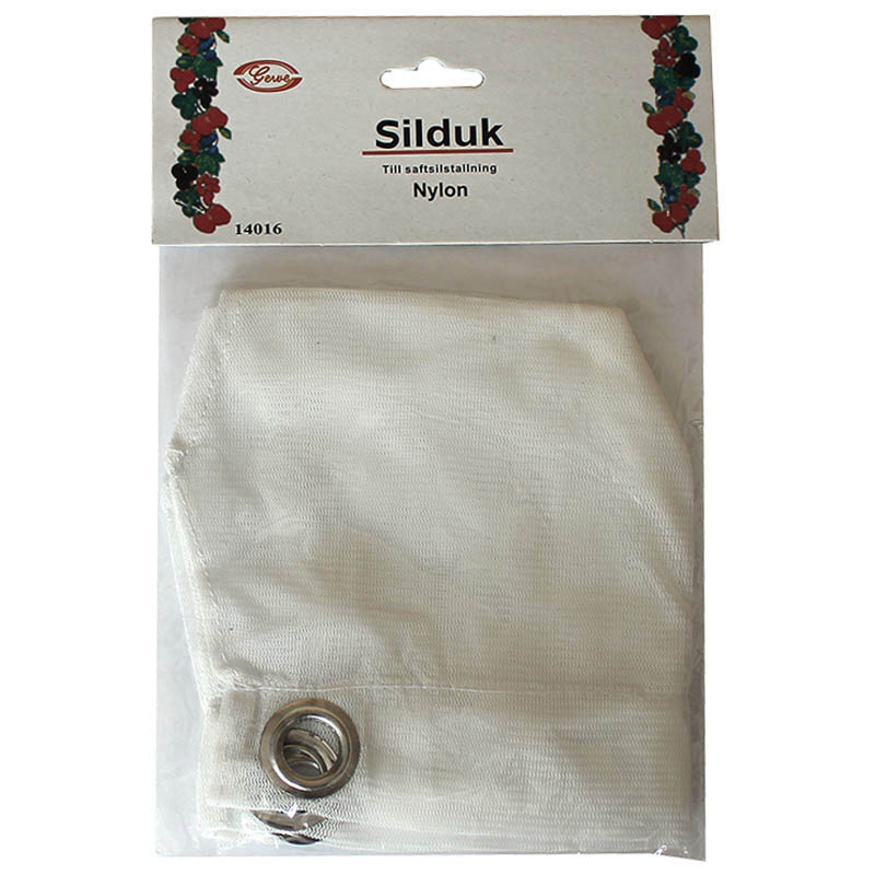 Saftsilpåse silduk  nylon