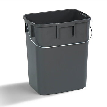 Källsorteringskärl 12 l grå