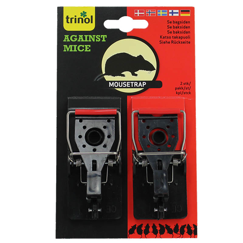 Musfälla plast 2-pack  trinol
