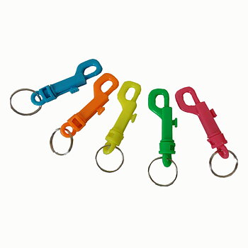Karbinhake plast, 3-pack.
