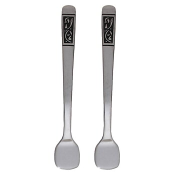 Senapsspade senapssked rostfritt stål  2-pack