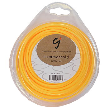 Trimmertråd 3 mm x 15 m.