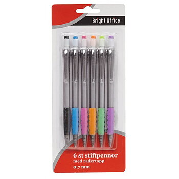 Stiftpenna every day 0,7 6-pac