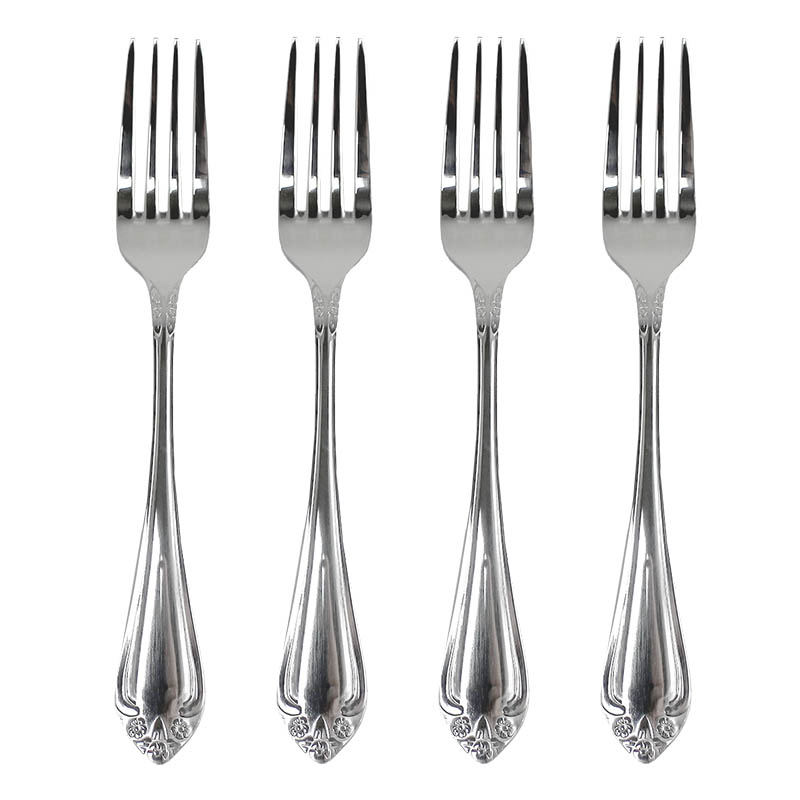 Matgaffel 4-pack romantica