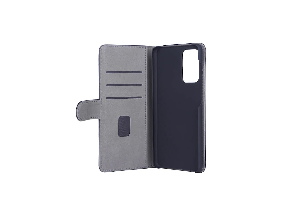 (599811 )Galaxy A72 Plånboksfodral från Gear, svart, Med tre kortfack   Galaxy A72