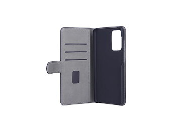 (599811 )Galaxy A72 Plånboksfodral från Gear, svart, Med tre kortfack   Galaxy A72