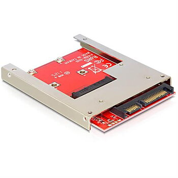 DeLOCK Adapter, gränssnittskonverterare, SATA 22-pin till mSATA