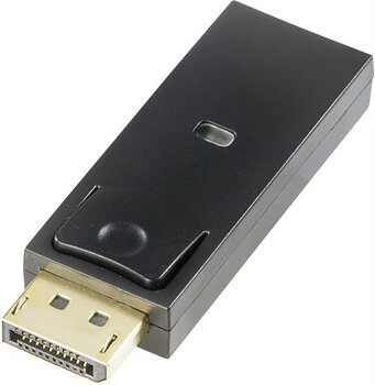 Delock Adapter Displayport 1.1 hane till HDMI hona, 3840x2160 i 30 Hz, svart