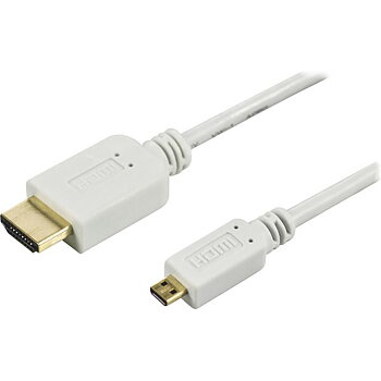 HDMI-adapter, HDMI High Speed with Ethernet, micro HDMI 19-pin ha till HDMI 19-pin ho, vinklad, svart