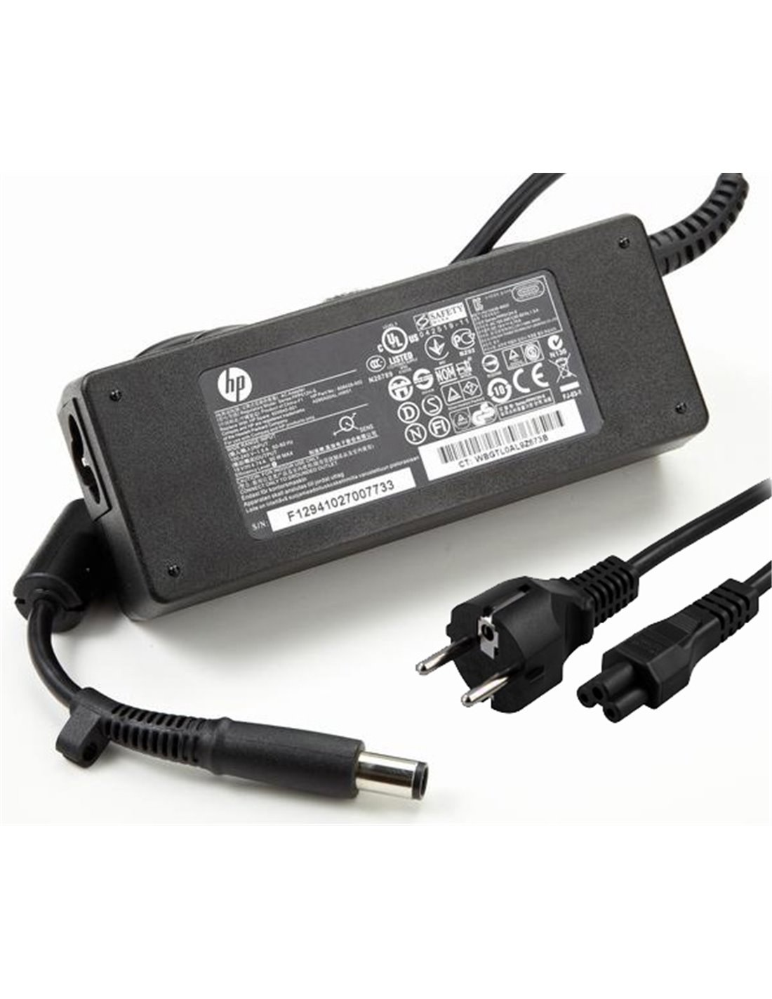 (677765-001) HP AC Laddare 230W 19.5V 11.8A 5mm Tip AC Adapter Charger for HP Elitebook Touchsmart Zbook Series