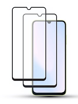 (7151155106 )2-Pack SAMSUNG A25 5G Skärmskydd - Härdat Glas 9H - Super kvalitet 3D