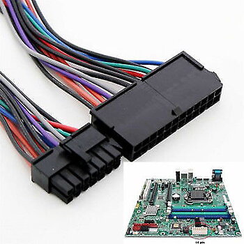 24 Pin to 14 Pin PSU Main Power Supply ATX Adapter Cable for Lenovo IBM Novelty, 24Pin till 14Pin