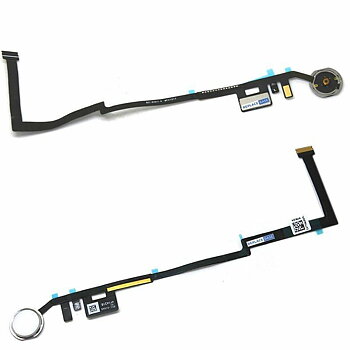 (821-01006) Home Button(Hemknapp) For iPad 2017 821-01006 White Ribbon Repair Replacement Flex Cable
