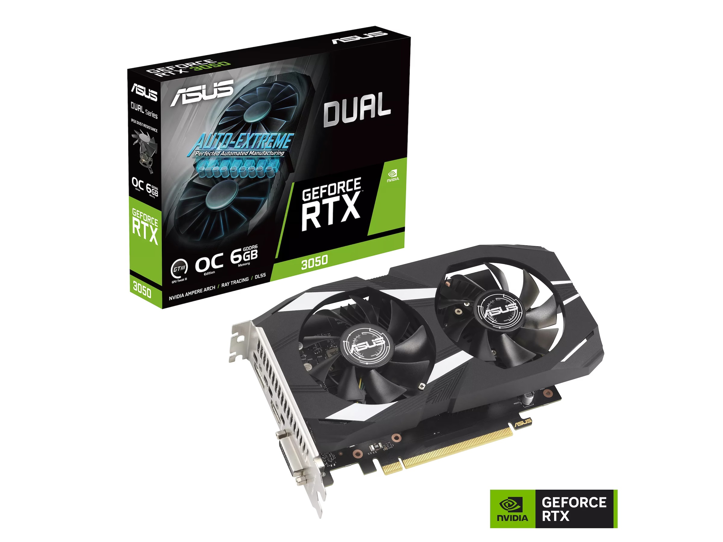 ASUS GeForce RTX 3050 Dual OC 6GB