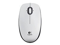 LOGITECH B100 Optical Mouse for Business White OEM