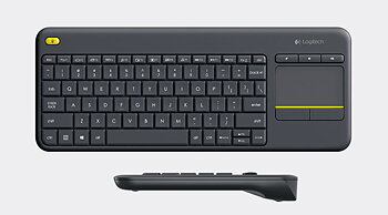 Logitech Wireless Touch Keyboard K400 Plus Dark Grey (920-007141 )