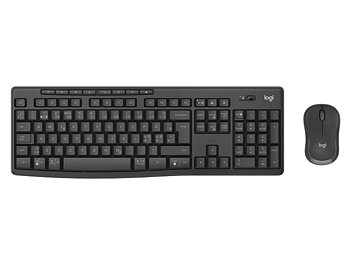 (920-012072 )Logitech MK370 Combo Trådlös (graphite) Logi Bolt, silent touch-teknologi- bluetooth, nordisk