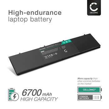 Ersättningsbatteri för Dell Latitude E7440 / E7450 / P40G Laptop - 6700mAh 7.7V