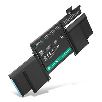 (941965)Batteri för Apple Macbook Pro 13 Late 2013, Mid-2014 Retina Laptop - 6300mAh 11.34V