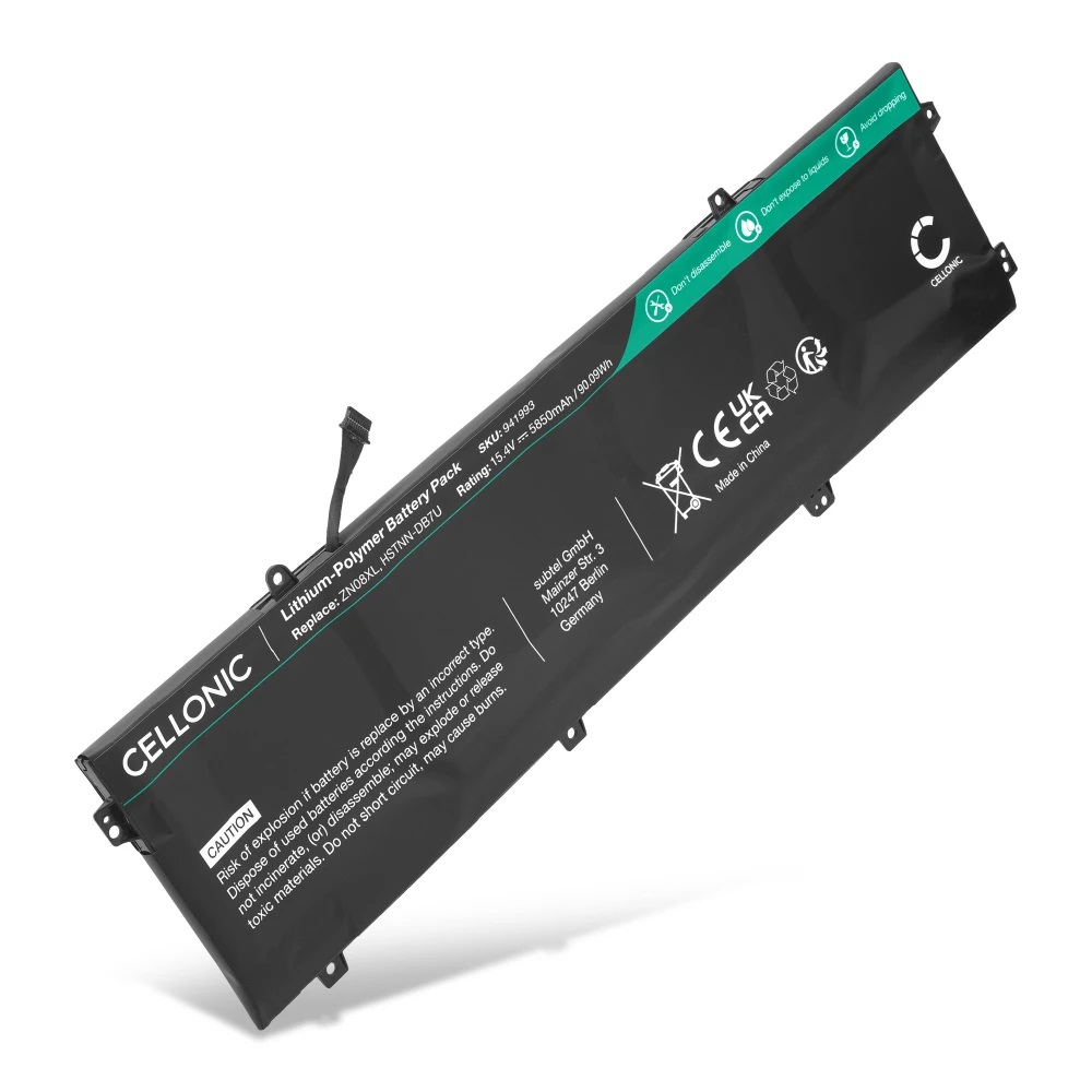 (941993 )Ersättningsbatteri för HP Zbook Studio G3/G4 5850mAh 15,4V