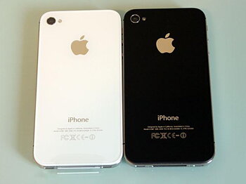 Baksida svart iphone 4s