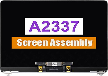 GBOLE A2337 Screen Replacement for MacBook Air M1 A2337 2020 LCD Screen Display Assembly EMC 3598 MGN63 MGND3 MGN93 MGNA3 MGN73 MGNE3 (Space Gray)