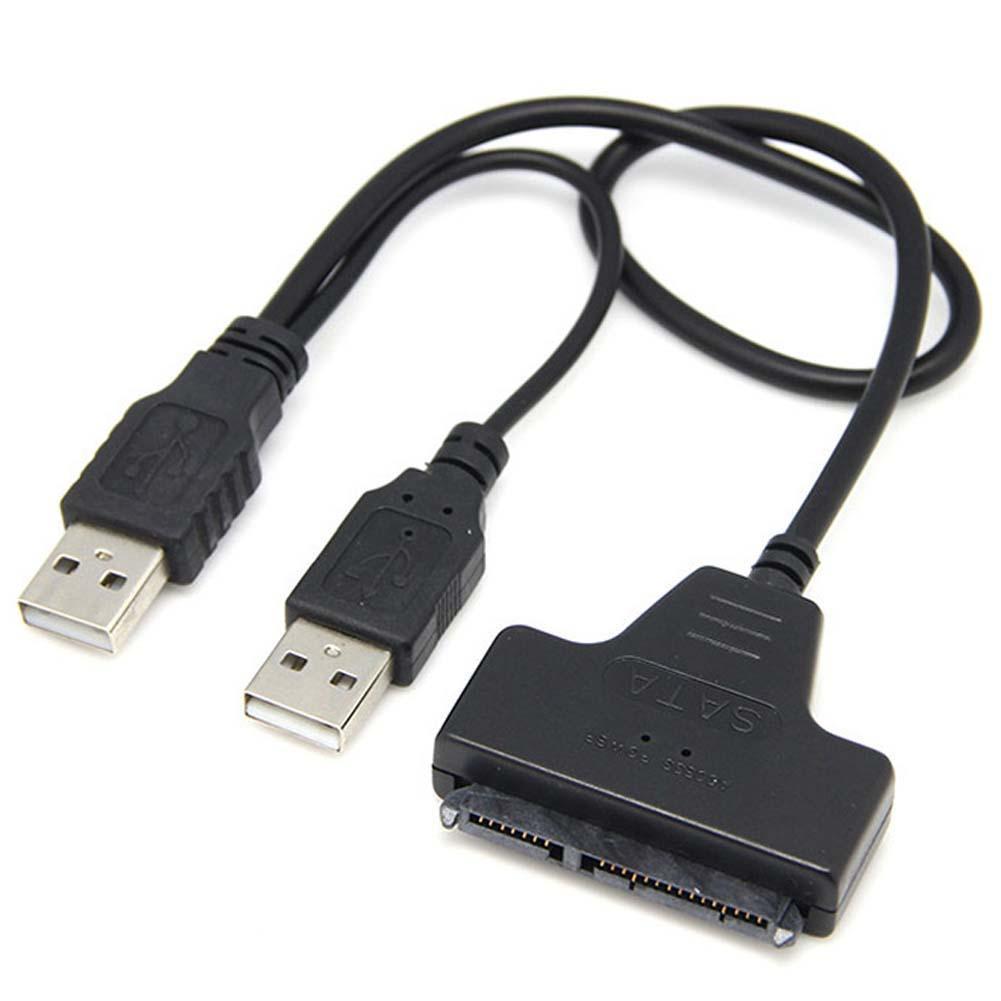 (AC0001809 )SATA 7+ 22Pin to USB2.0 Adapter Cable Fr 2,5 HDD Laptop Hard Disk Drive