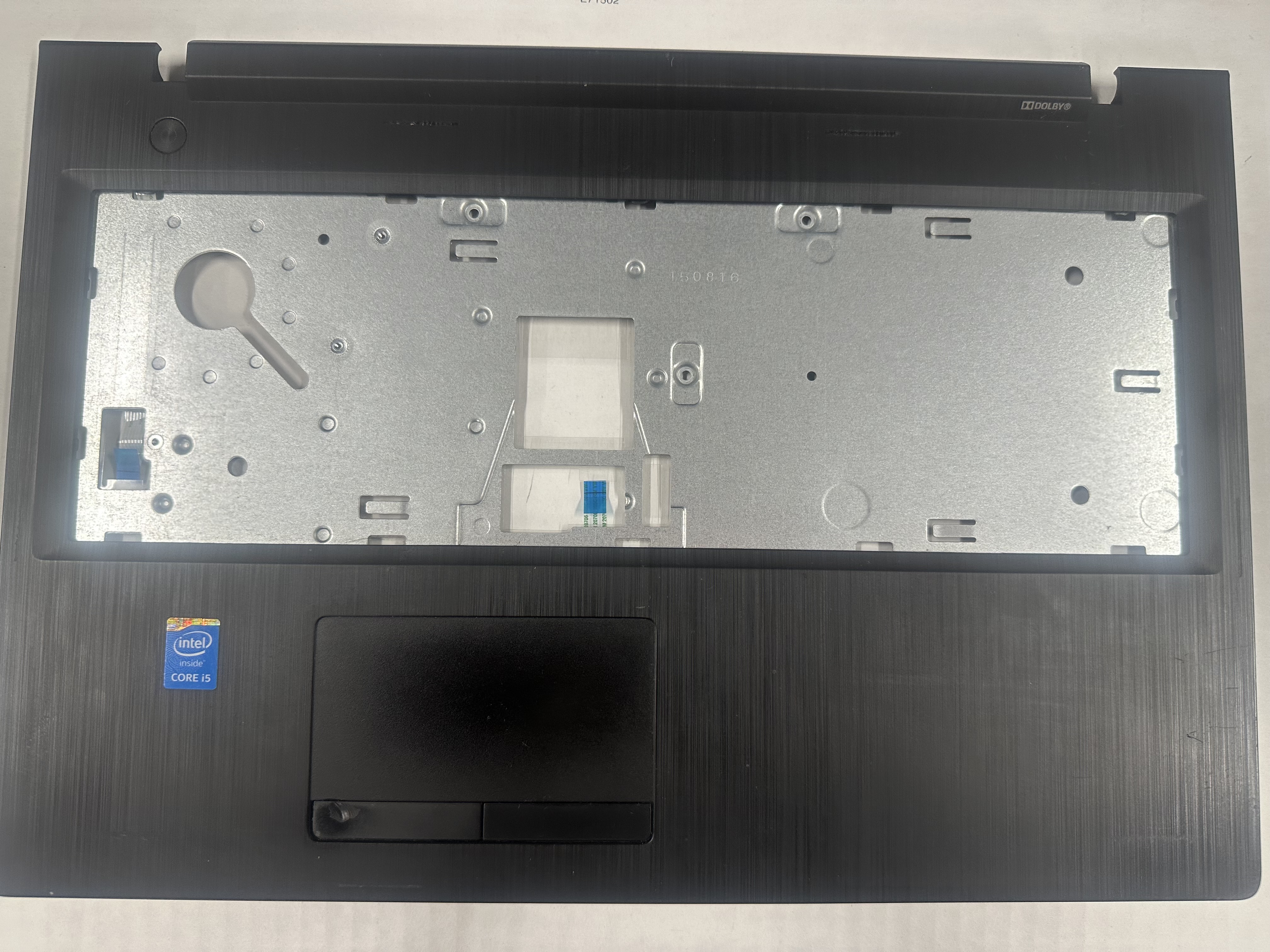 Laptop-underhölje lätt G50 30 G50 80 G50 45 ersättningsskydd tillbehör för återfjädring G50 70 svart Hållbar för Lenovo G50 ( Begagnad )