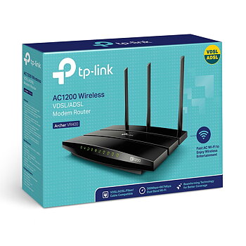 TP-Link N600 Trådlös Dual Band, VDSL och ADSL, Modem & Router