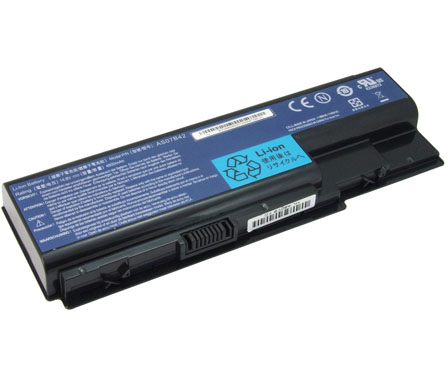 ACER Original batteri AS07B61, 10,8V/ 4,4mAh 48Wh(Använt, God skickt)