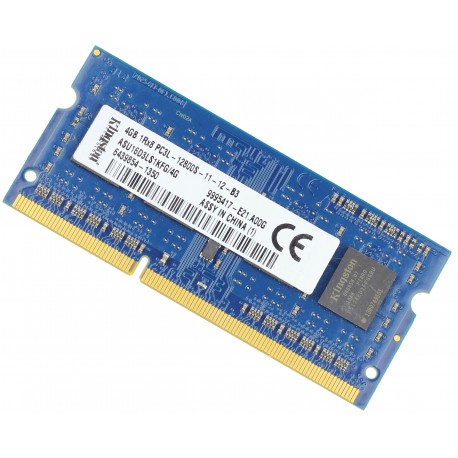 Kingston DDR3 4GB PC3-12800/ 1600Mhz, SODIMM, För bärbar