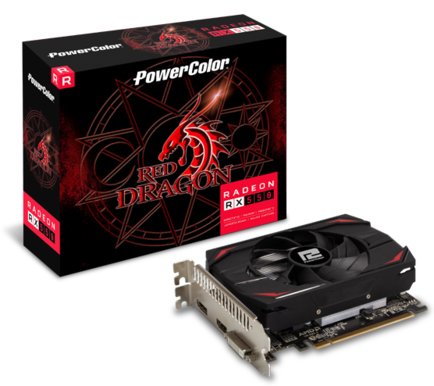 Powercolor Red Dragon Radeon RX550 4GB GDDR5