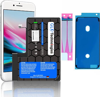 (B0BYNSLNBK) High Power ersättningsbatteri kompatibelt med iPhone 12 Pro Max A2342, A2410, A2412, A2411 ersättning GLK-teknik batteri 4310 mAh batteri inkl. 2 x tejpsatser