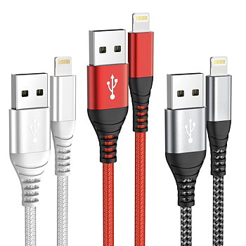 (B0CSYBX587) IDISON Lightning kabel(Lightning till USB) för iPhone 2M