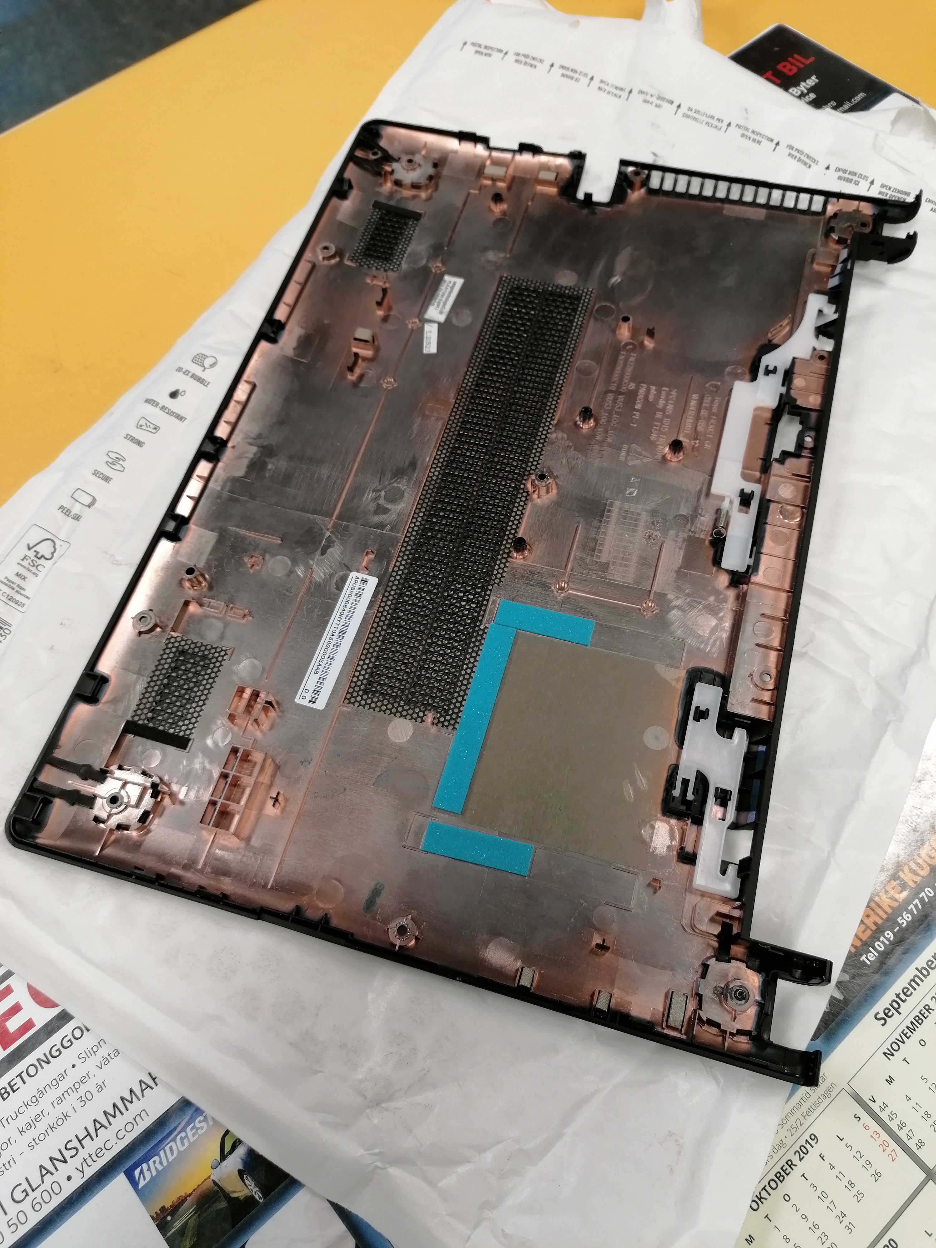Orignal Bottom Cover till Lenovo M30-70 13 , (Använt)