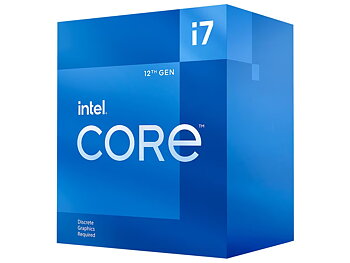 Intel Core i7-12700F, LGA1700, 12-Core, 20-Threads, 2.1/4.9GHz, Alder Lake