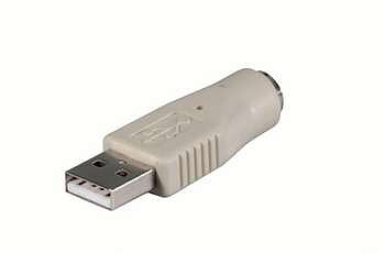 Belkin USB Adapter, Omvandlar PS/2 kontakt till USB,  PS/2 Honna till USB hanne