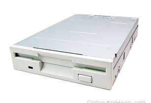 Floppy diskettstation - Beige 3,5 1,44MB( Använt)
