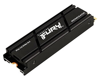 Kingston FURY Renegade SSD M.2 NVMe 2TB Gen 4 Heatsink,  2 TB disk med PCIe 4.0 och kylfläns